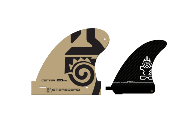 Starboard Fin Prepreg SUP Eco Packaging